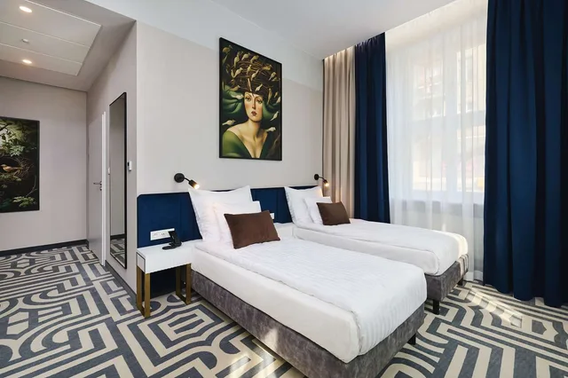 غرفة قياسية بسريرين منفصلين، Aiden by Best Western Lodz 2/4