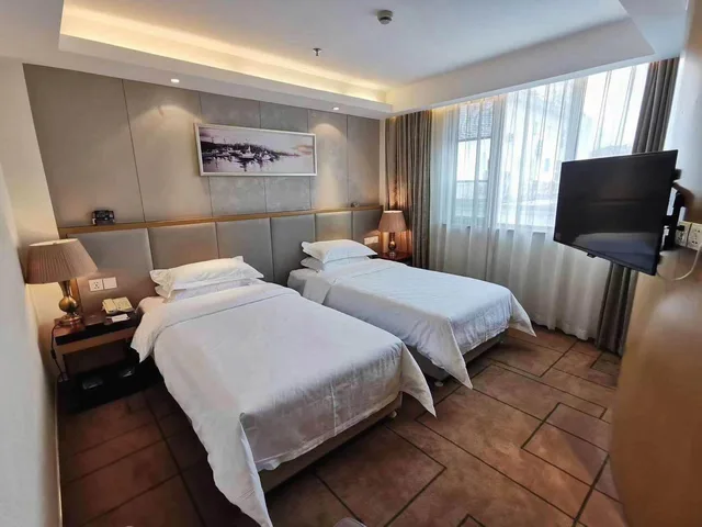 غرفة قياسية بسريرين منفصلين، Jinjiang Metropolo Hotel-Minhang 1/1