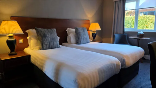 Executive, Twin Beds, Windmill Village Hotel, Golf Club Spa, BWSC 4/5
