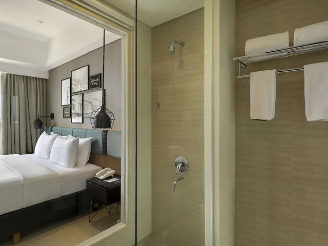 غرفة سوبيريور بسريرين منفصلين، Mercure Bandung Nexa Supratman 7/9
