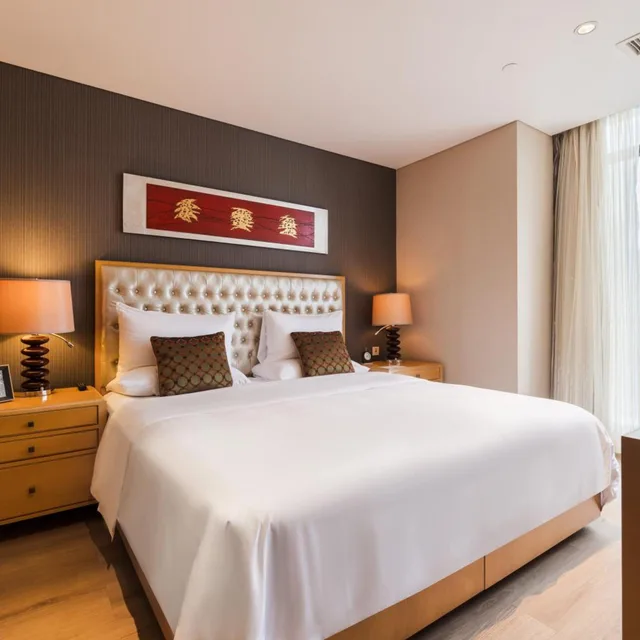1 Bedroom, Superior, Family, Apartment, King Bed, Oakwood Premier Guangzhou 1/10