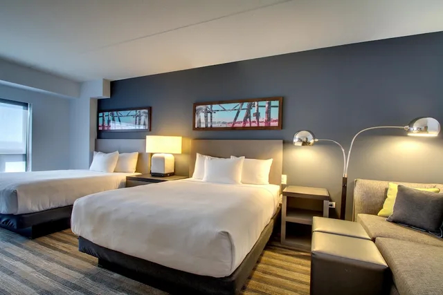 غرفة قياسية بسريرين كوين، Hyatt House Chicago/Evanston 3/7