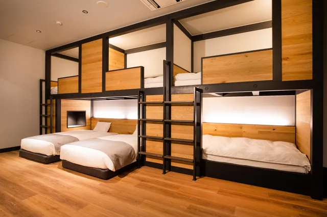 Semi Room, Superior, Bunk Bed, 3 Double Beds، Hotel Karuizawa Cross 1/1