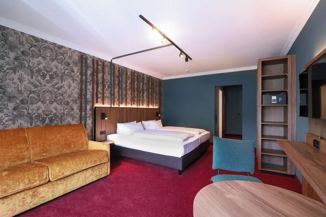غرفة سوبيريور ثلاثية بسرير مزدوج مع أريكة، Hotel Haverkamp 1/5