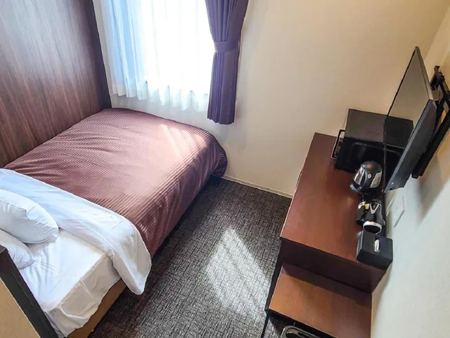 Room, Semi Double Bed, Smoking, Hotel Livemax Akasaka GRANDE 2/4