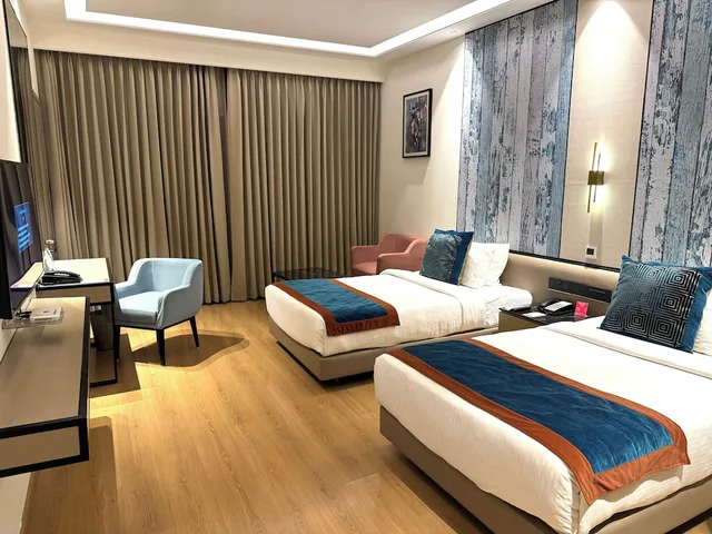 غرفة ديلوكس بسريرين منفصلين، Ramada Jalandhar City Centre 2/9