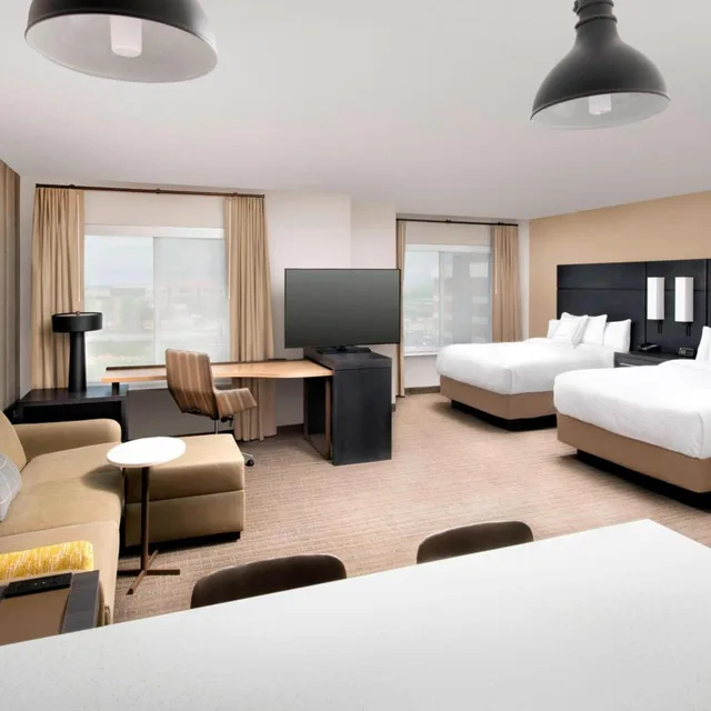 استوديو بسرير كوين مع أريكة لذوي الإعاقة، Residence Inn By Marriott Denver Airport Convention Center 1/3