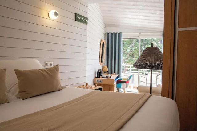 غرفة بسريرين منفصلين، Grand Hotel Du Lido 5/10