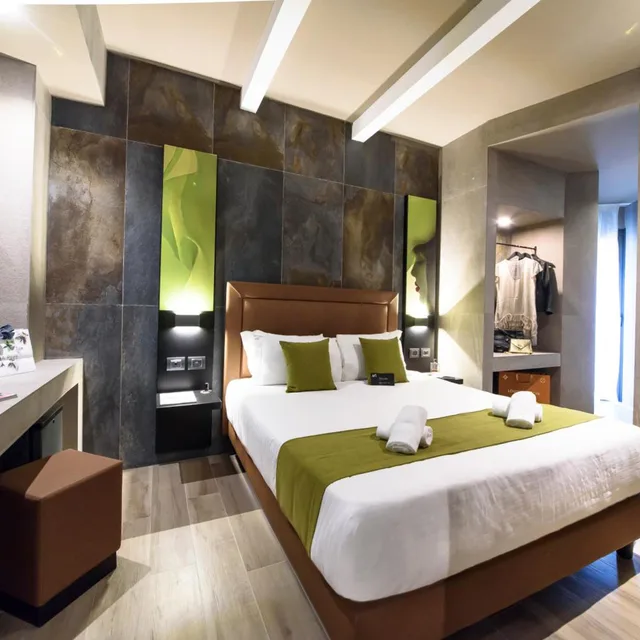 غرفة مفردة بسرير مزدوج، Just Hotel Milano 1/7