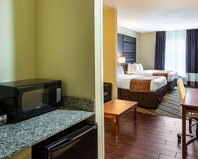 جناح بسريرين كوين مع أريكة لذوي الإعاقة، Comfort Suites Near Tanger Outlet Mall 3/3