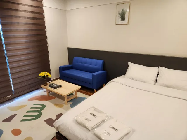 غرفة بريميوم بسريرين مزدوجين، Navis Hotel & Pension 4/7