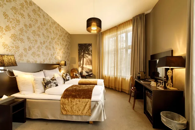 غرفة قياسية بسرير مزدوج، Saga Hotel Oslo, WorldHotels Crafted 1/4