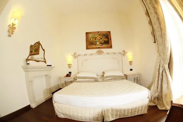 غرفة بسرير مزدوج أو سريرين منفصلين، Grand Hotel Di Lecce 1/4