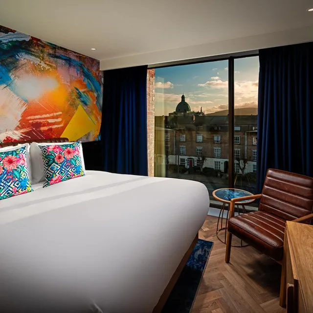 غرفة ديلوكس بإطلالة، NYX Hotel Dublin Portobello 2/5
