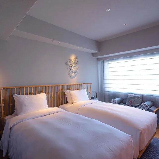 غرفة بريفيليج بسريرين منفصلين، Mercure Kyoto Station 1/10
