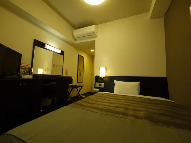 غرفة كومفورت مفردة بسرير مزدوج للمدخنين، Hotel Route-Inn Uozu 2/6