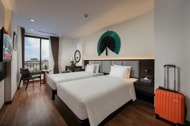 Senior, Double or Twin Bed, City View، Hanoi Fiesta Hotel & Spa 3/5