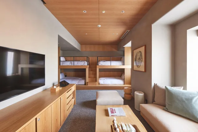 غرفة بأسرّة بطابقين، Liber Hotel Osaka 2/2