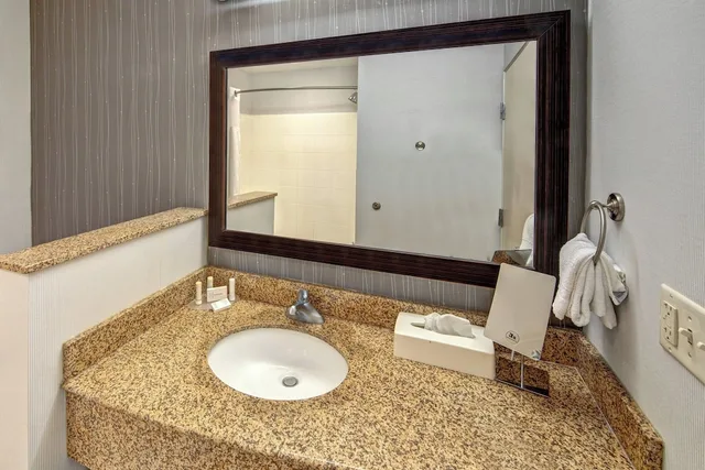 جناح بسرير كينج مع أريكة لذوي الإعاقة، Courtyard by Marriott Troy 2/2