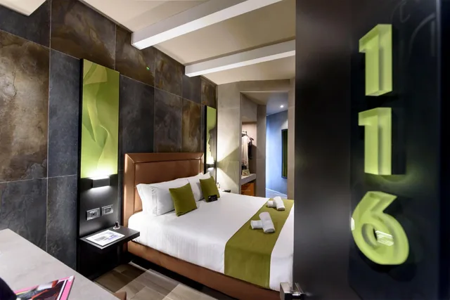 غرفة مفردة بسرير مزدوج، Just Hotel Milano 3/7