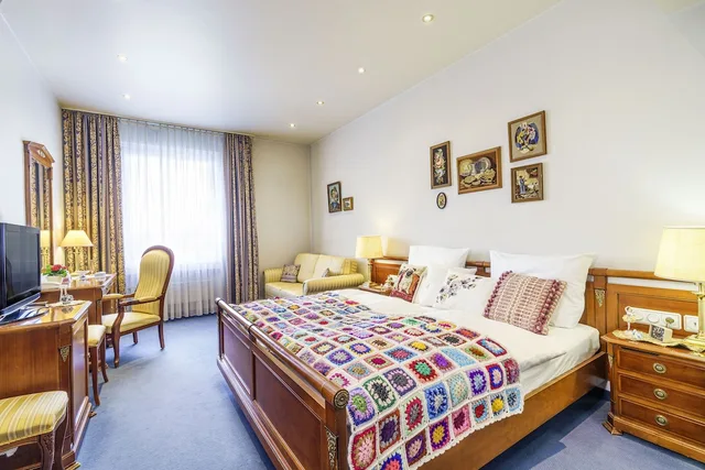 غرفة ديلوكس بسرير مزدوج، Hotel Lasthaus Am Ring 2/2