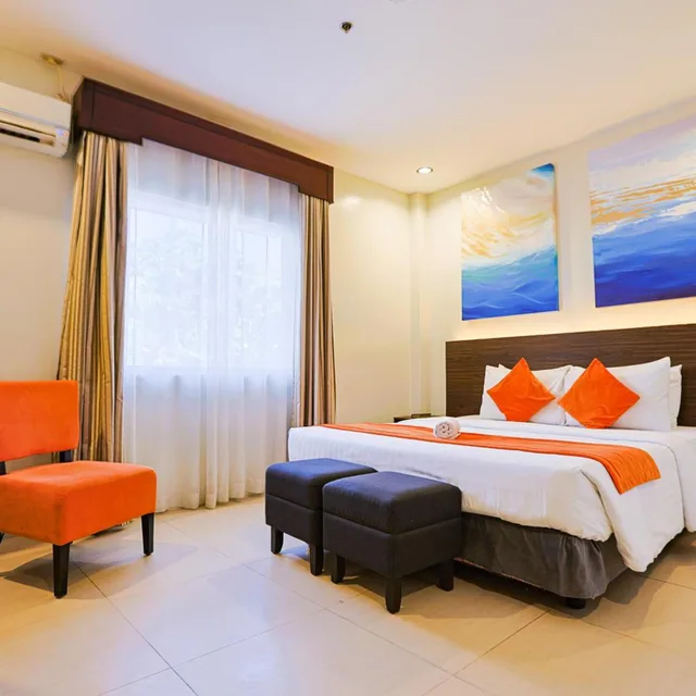 غرفة ديلوكس بسرير مزدوج، Holiday Suites Hotel Amp Resort 2/6