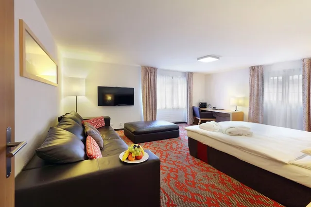 غرفة ديلوكس بسريرين منفصلين، Hotel Garni Testa Grigia 1/3