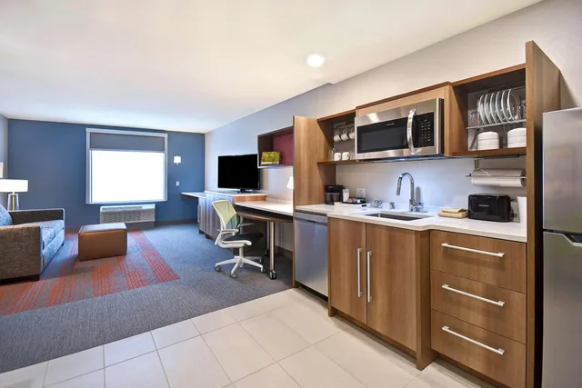 جناح بسرير كينج بغرفة نوم واحدة مع أريكة، Home2 Suites by Hilton Las Vegas Convention Center 3/5