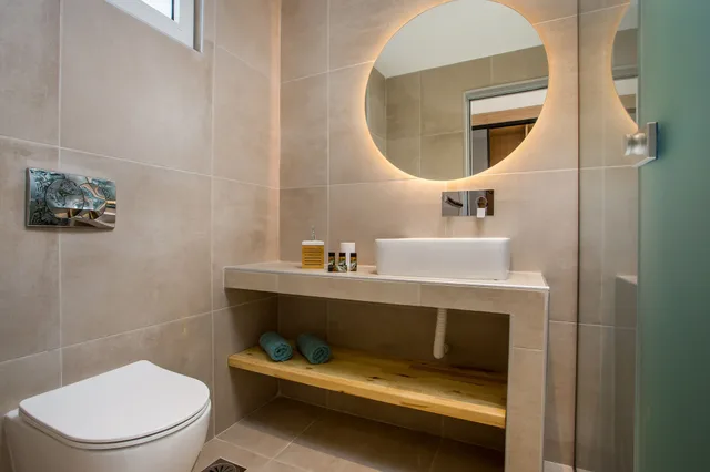 Junior Suite, Studio, Queen Bed, Pool View، Casa Stavris 5/9