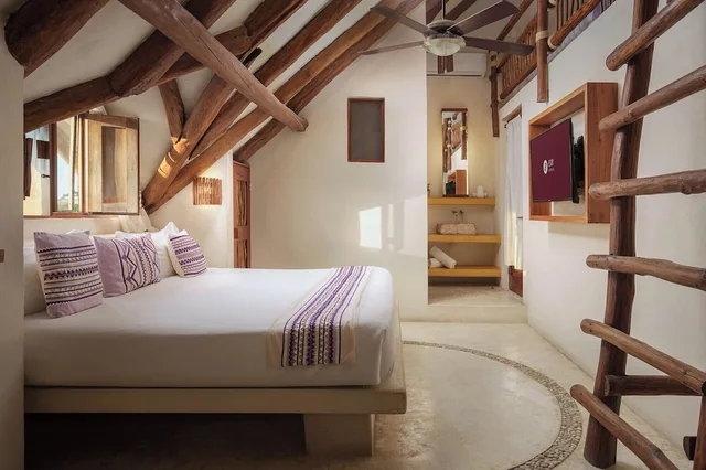 غرفة بريميوم بسرير كينج وسرير كوين، Hotel El Pueblito 6/10