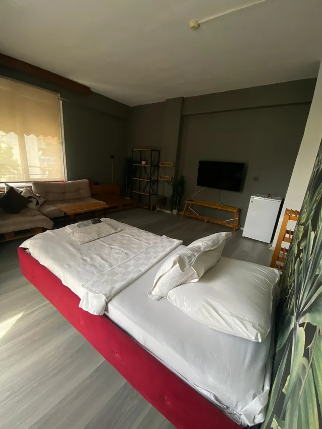 غرفة ديلوكس بسرير مزدوج وسرير فردي، Akman City Hotel 6/10