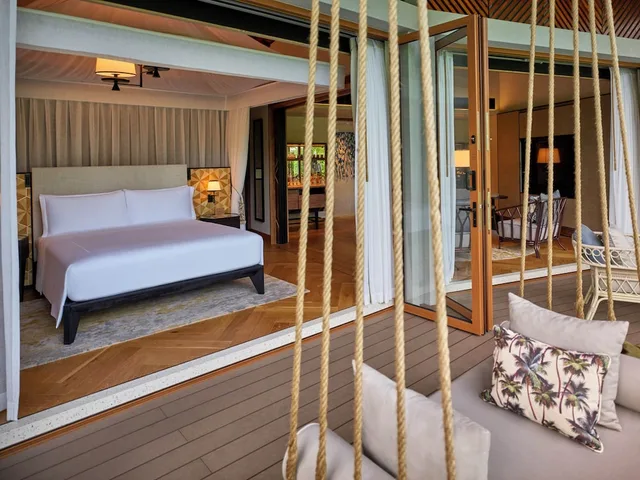 فيلا بسرير كينج، Waldorf Astoria Seychelles Platte Island 3/6