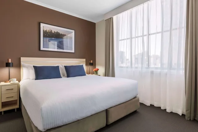 شقة بسرير كينج وسريرين منفصلين بإطلالة على المدينة بغرفتي نوم، Oaks Sydney Goldsbrough Suites 4/10