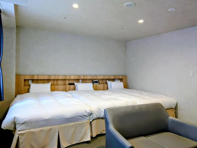 Standard, Twin Beds, River View, Night View، New Grand Hotel Shinjo 1/1