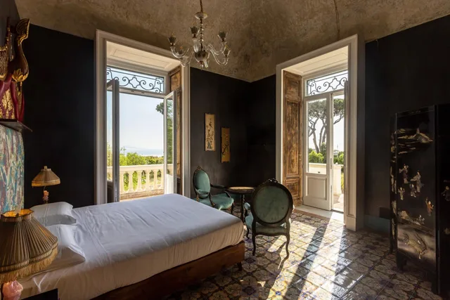 جناح جونيور بإطلالة على البحر، Villa De Cillis Carafa 1/1