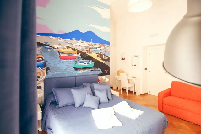 غرفة أساسية بسرير مزدوج أو سريرين منفصلين، Hotel Napoli Mia 1/1