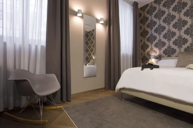 غرفة كومفورت بسرير مزدوج في الطابق الأرضي، Hotel Corte di Gabriela 2/2