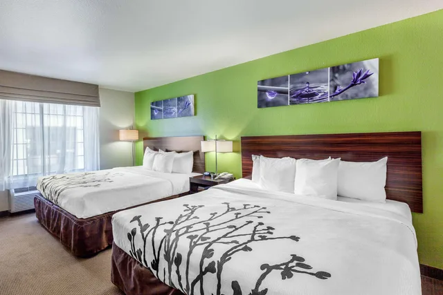 غرفة بسريرين كينج، Sleep Inn & Suites Hewitt - South Waco 4/6