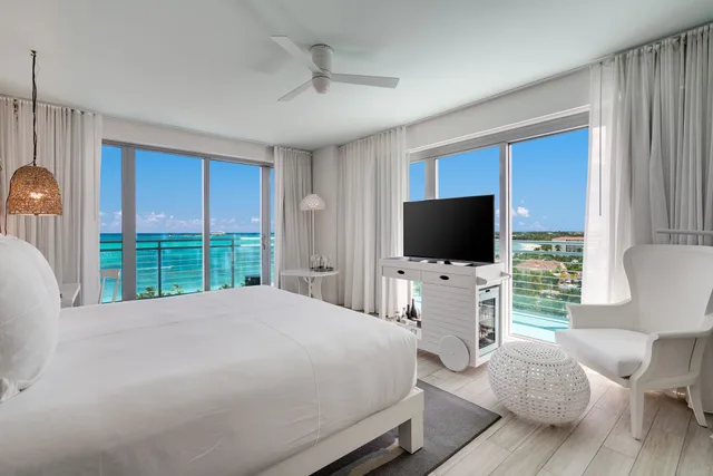 إقامة بسرير كينج بإطلالة على البحر بغرفة نوم واحدة، SLS Baha Mar 3/9