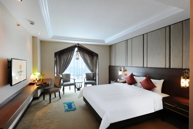 غرفة سوبيريور بسرير كينج بإطلالة على المدينة، Al Meroz Hotel Bangkok 1/1