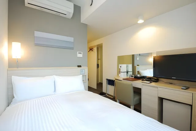 Semi Room, Single, Semi Double Bed، Sotetsu Fresa Inn Tokyo Kyobashi 1/2
