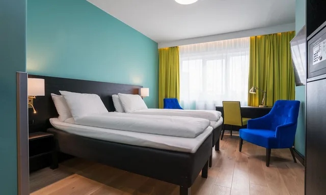 غرفة بسريرين منفصلين لذوي الإعاقة، Thon Hotel Europa 2/10