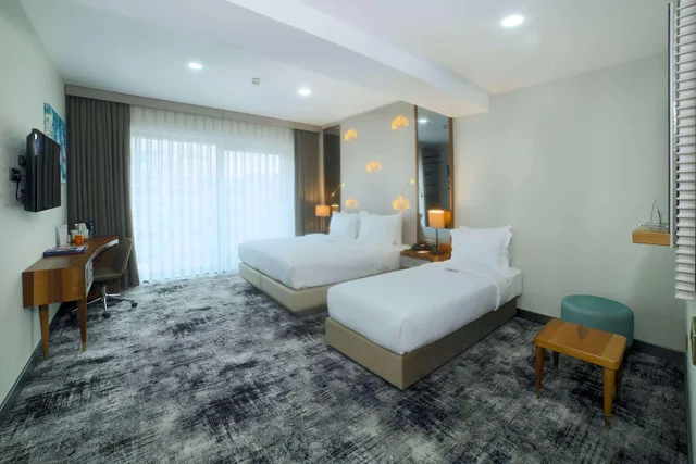غرفة قياسية بسريرين منفصلين، TRYP BY WYNDHAM ISTANBUL TOPKAPI 2/6