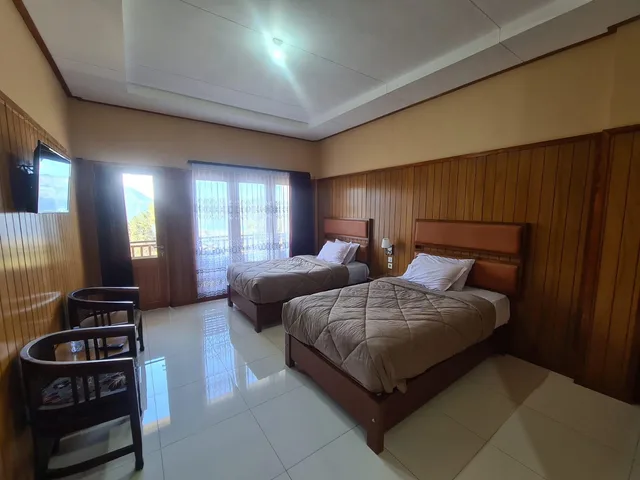 غرفة ديلوكس بسريرين منفصلين، Lava View Lodge 1/1
