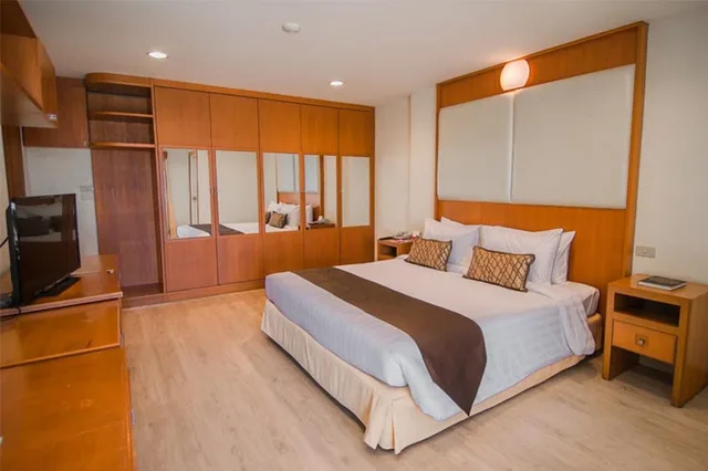غرفة بسرير مزدوج بغرفة نوم واحدة، Pacific Park Hotel And Residence 1/3