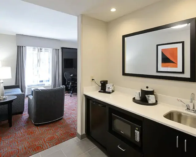 استوديو بسرير كينج، Hampton Inn Stafford/Quantico & Conference Center, Va 8/8