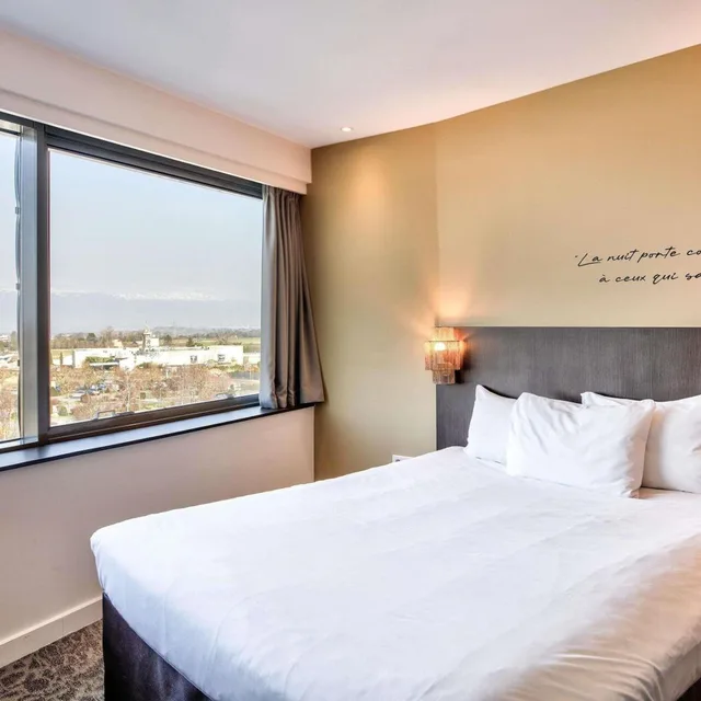 غرفة قياسية بسرير مزدوج، Ibis Styles Saint Julien En Genevois Vitam 1/10