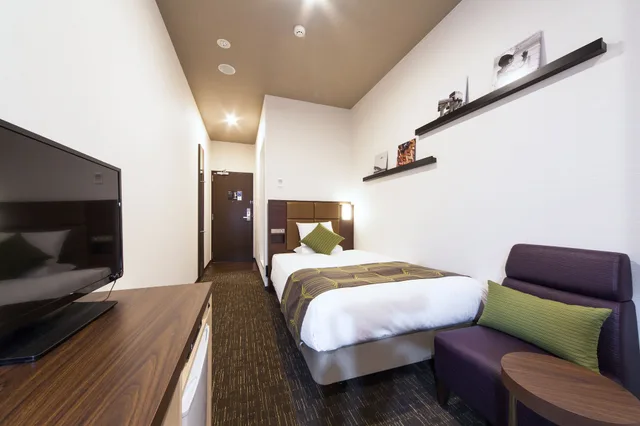 غرفة قياسية بسرير نصف مزدوج لغير المدخنين، Hotel Mystays Haneda 3/4