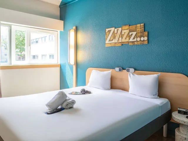 غرفة عائلية بسريرين مزدوجين، IBIS BUDGET PARIS PORTE DE PANTIN 3/10