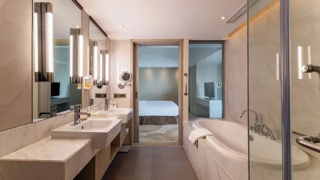 غرفة بسرير كينج بإطلالة على المدينة بغرفة نوم واحدة، Holiday Inn Kunming City Centre 8/8